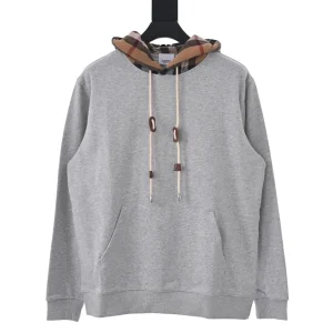BURBERRY - Felpa con cappuccio