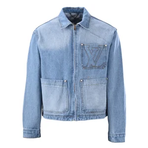 Louis Vuitton - Giubbotto Jeans con zip