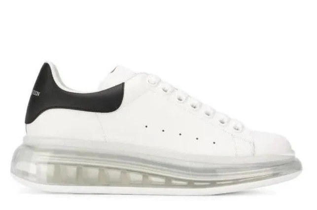 ALEXANDER McQUEEN - Air Sneakers Oversize in Bianco/Nero - immagine 3