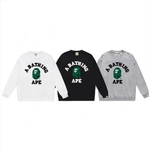 A BATHING APE - Felpa con stampa
