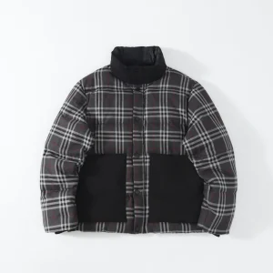 BURBERRY - Piumino con maniche rimovibili